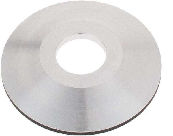 Tru-Maxx - 4" Diam, 1-1/4" Hole Size, 1" Overall Thickness, 150 Grit, Type 12A2, Tool & Cutter Grinding Wheel - Very Fine Grade, Diamond - Exact Tool & Supply