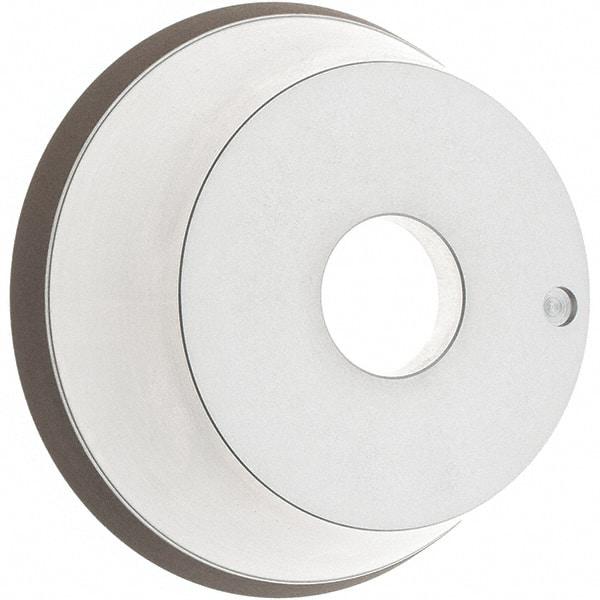 Tru-Maxx - 5" Diam, 1-1/4" Hole Size, 1" Overall Thickness, 120 Grit, Type 11V9, Tool & Cutter Grinding Wheel - Fine Grade, Diamond - Exact Tool & Supply