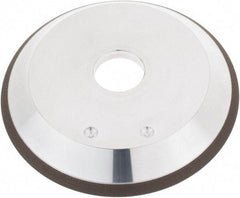 Tru-Maxx - 6" Diam, 1-1/4" Hole Size, 3" Overall Thickness, 150 Grit, Type 12V9, Tool & Cutter Grinding Wheel - Very Fine Grade, Diamond - Exact Tool & Supply