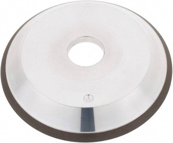 Tru-Maxx - 6" Diam, 1-1/4" Hole Size, 3" Overall Thickness, 120 Grit, Type 12V9, Tool & Cutter Grinding Wheel - Fine Grade, CBN - Exact Tool & Supply
