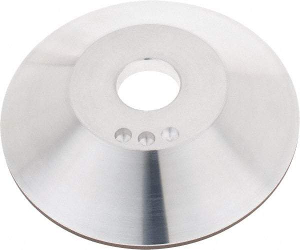 Tru-Maxx - 6" Diam, 1-1/4" Hole Size, 1" Overall Thickness, 180 Grit, Type 12A2, Tool & Cutter Grinding Wheel - Very Fine Grade, Diamond - Exact Tool & Supply