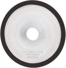 Tru-Maxx - 4" 100 Grit Diamond Cutoff Wheel - 1/32" Thick, 3/4" Arbor, Use with Angle Grinders - Exact Tool & Supply
