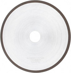 Tru-Maxx - 8" 120 Grit Diamond Cutoff Wheel - 0.045" Thick, 1-1/4" Arbor, Use with Angle Grinders - Exact Tool & Supply