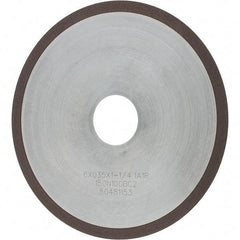 Tru-Maxx - 6" 150 Grit Diamond Cutoff Wheel - 0.035" Thick, 1-1/4" Arbor, Use with Angle Grinders - Exact Tool & Supply