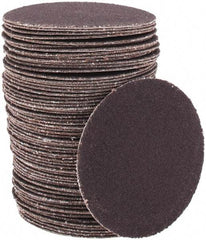 Tru-Maxx - 2" Diam, 240 Grit Aluminum Oxide Adhesive PSA Disc - Very Fine Grade, X Weighted Cloth Backing, For Right Angle/Vertical Shaft Portable Grinders - Exact Tool & Supply