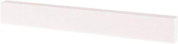 Tru-Maxx - 150 Grit Aluminum Oxide Rectangular Polishing Stone - Very Fine Grade, 1" Wide x 8" Long x 1/2" Thick - Exact Tool & Supply