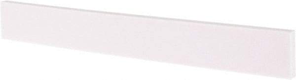 Tru-Maxx - 150 Grit Aluminum Oxide Rectangular Polishing Stone - Very Fine Grade, 1" Wide x 8" Long x 1/4" Thick - Exact Tool & Supply
