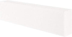 Tru-Maxx - 100 Grit Aluminum Oxide Rectangular Polishing Stone - Fine Grade, 2" Wide x 8" Long x 1" Thick - Exact Tool & Supply