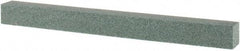 Tru-Maxx - 150 Grit Aluminum Oxide Square Polishing Stone - Very Fine Grade, 1/2" Wide x 6" Long x 1/2" Thick - Exact Tool & Supply