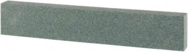 Tru-Maxx - 120 Grit Aluminum Oxide Rectangular Polishing Stone - Fine Grade, 1" Wide x 6" Long x 1/2" Thick - Exact Tool & Supply