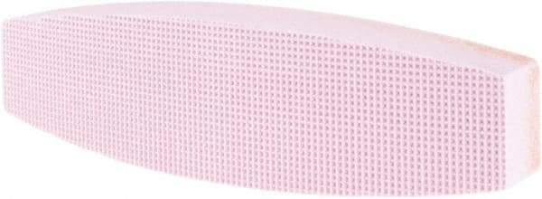 Tru-Maxx - 120 Grit Aluminum Oxide Boat (Shape) Polishing Stone - Fine Grade, 2-1/2" Wide x 9" Long x 1-1/2" Thick - Exact Tool & Supply