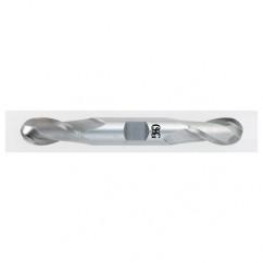 1/2" Dia. - 4" OAL - Bright CBD - Double - Ball Nose SE EM - 2 FL - Exact Tool & Supply