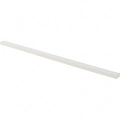 Tru-Maxx - 400 Grit Aluminum Oxide Rectangular Polishing Stone - Super Fine Grade, 1/4" Wide x 6" Long x 1/8" Thick - Exact Tool & Supply