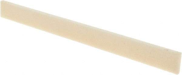 Tru-Maxx - 220 Grit Aluminum Oxide Rectangular Polishing Stone - Very Fine Grade, 1/2" Wide x 6" Long x 1/8" Thick, Oil Filled - Exact Tool & Supply