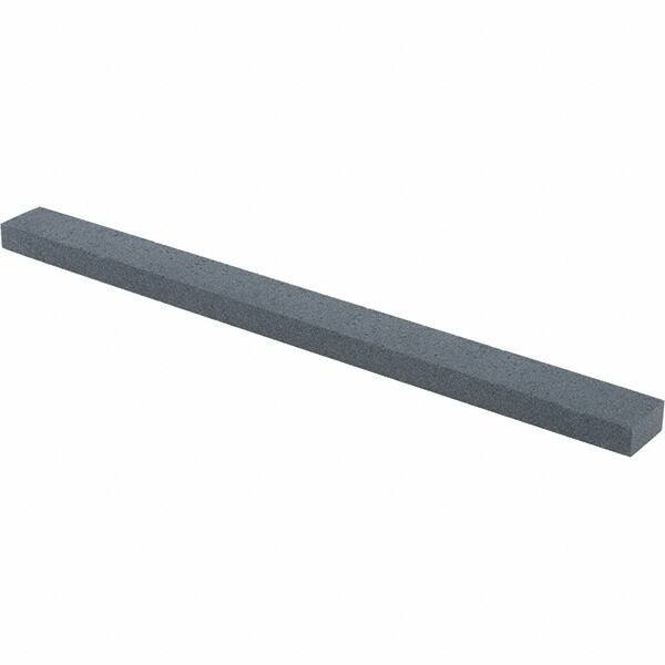 Tru-Maxx - 220 Grit Silicon Carbide Rectangular Polishing Stone - Very Fine Grade, 1/2" Wide x 6" Long x 1/4" Thick - Exact Tool & Supply
