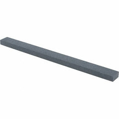 Tru-Maxx - 220 Grit Silicon Carbide Rectangular Polishing Stone - Very Fine Grade, 1/2" Wide x 6" Long x 1/4" Thick - Exact Tool & Supply