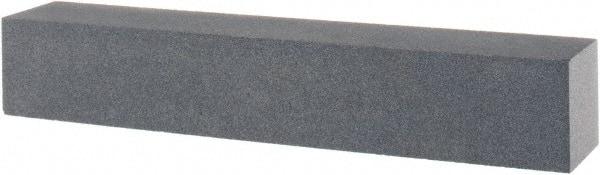Tru-Maxx - 220 Grit Silicon Carbide Square Polishing Stone - Very Fine Grade, 1" Wide x 6" Long x 1" Thick - Exact Tool & Supply