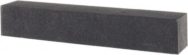 Tru-Maxx - 150 Grit Silicon Carbide Square Polishing Stone - Very Fine Grade, 1" Wide x 6" Long x 1" Thick - Exact Tool & Supply
