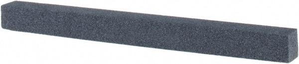 Tru-Maxx - 120 Grit Silicon Carbide Square Polishing Stone - Fine Grade, 1/2" Wide x 6" Long x 1/2" Thick - Exact Tool & Supply