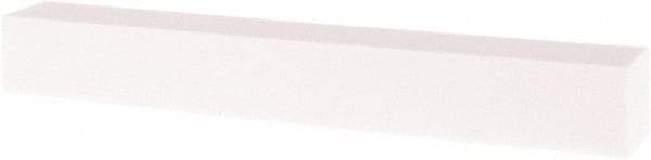 Tru-Maxx - 150 Grit Aluminum Oxide Square Polishing Stone - Very Fine Grade, 1" Wide x 8" Long x 1" Thick - Exact Tool & Supply