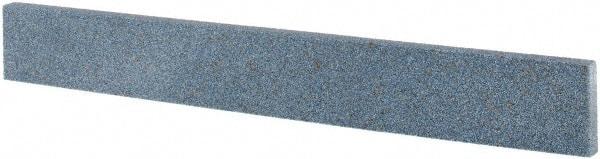 Tru-Maxx - 120 Grit Aluminum Oxide Rectangular Roughing Stone - Fine Grade, 1" Wide x 8" Long x 1/4" Thick - Exact Tool & Supply