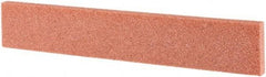 Tru-Maxx - 100 Grit Aluminum Oxide Rectangular Roughing Stone - Fine Grade, 1" Wide x 6" Long x 1/4" Thick - Exact Tool & Supply