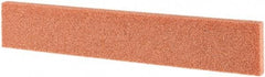 Tru-Maxx - 80 Grit Aluminum Oxide Rectangular Roughing Stone - Medium Grade, 1" Wide x 6" Long x 1/4" Thick - Exact Tool & Supply