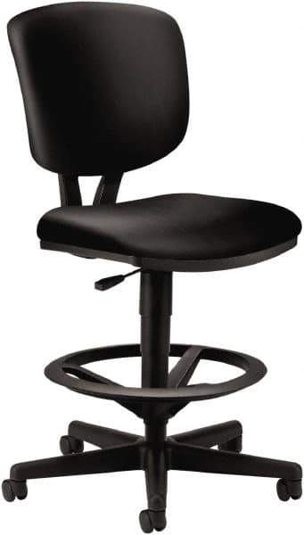 Hon - Swivel & Adjustable Stools Type: Adjustable Height Stool Base Type: Swivel - Exact Tool & Supply
