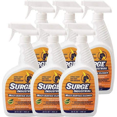Surge Industrial - 32 oz Spray Bottle All-Purpose Cleaner - Liquid, Neutral pH, Citrus - Exact Tool & Supply