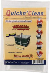 Wooster Brush - 9" Roller Compatible Paint Bucket Liner - 4 Gal Capacity, 15" Wide, Plastic - Exact Tool & Supply