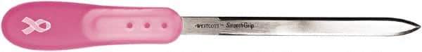 Westcott - 9" Long Blade, Stainless Steel, Double Edged, Letter Opener - 10-3/8" OAL, Plastic Handle - Exact Tool & Supply