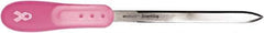 Westcott - 9" Long Blade, Stainless Steel, Double Edged, Letter Opener - 10-3/8" OAL, Plastic Handle - Exact Tool & Supply