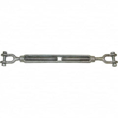 CM - 15,200 Lb Load Limit, 1-1/4" Thread Diam, 12" Take Up, Forged Steel Turnbuckle Body Turnbuckle - Exact Tool & Supply