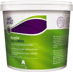 SC Johnson Professional - Pre-Moistened Textured Hand Cleaning Wipes - Canister, 12" x 10" Sheet Size - Exact Tool & Supply