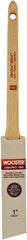 Wooster Brush - 1" Angled Nylon/Polyester Sash Brush - 2-3/16" Bristle Length, 6-13/16" Maple Handle - Exact Tool & Supply
