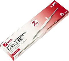 ACCO - 100 Piece Paper File Fasteners - 7.6" Long - Exact Tool & Supply