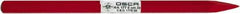 Osca - 12" OAL x 13/32" Blade Width Brick Chisel - Forged Steel Handle - Exact Tool & Supply