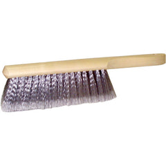 8″ Counter Duster, Flagged Silver Polystyrene Fill, Fine Brushing - Exact Tool & Supply