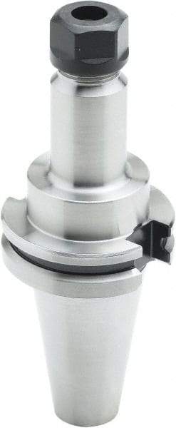 Parlec - 0.04" to 1/2" Capacity, 6.22" Projection, CAT40 Dual Contact Taper, ER20 Collet Chuck - 1/2" Shank Diam - Exact Tool & Supply