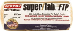 Wooster Brush - 1/2" Nap, 7" Wide Paint Roller - Semi-Rough to Rough Texture, Knitted - Exact Tool & Supply