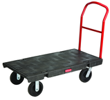 HD Platform Truck. Med 24 x 48" - Push Handle - Exact Tool & Supply