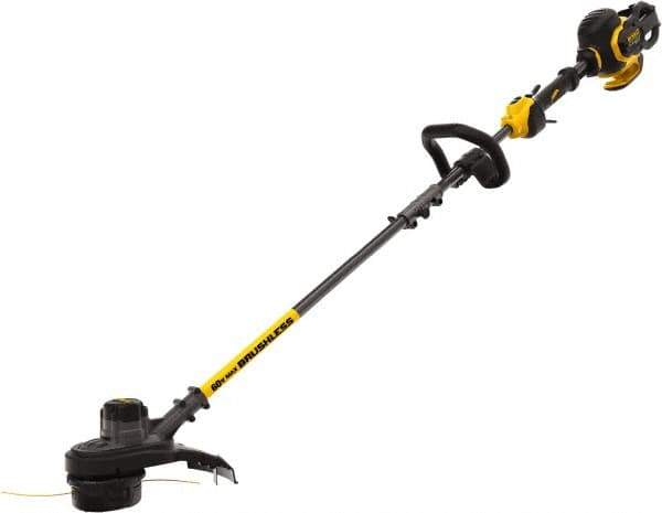 DeWALT - Battery String Trimmer - 15" Cutting Width, 60 Volts - Exact Tool & Supply