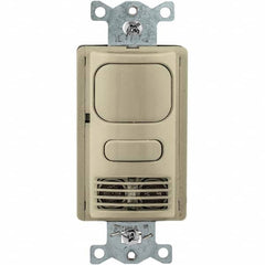 Hubbell Wiring Device-Kellems - Motion Sensing Wall Switches Switch Type: Occupancy or Vacancy Sensor Duel Switch Sensor Type: Ultasonic; Infared - Exact Tool & Supply