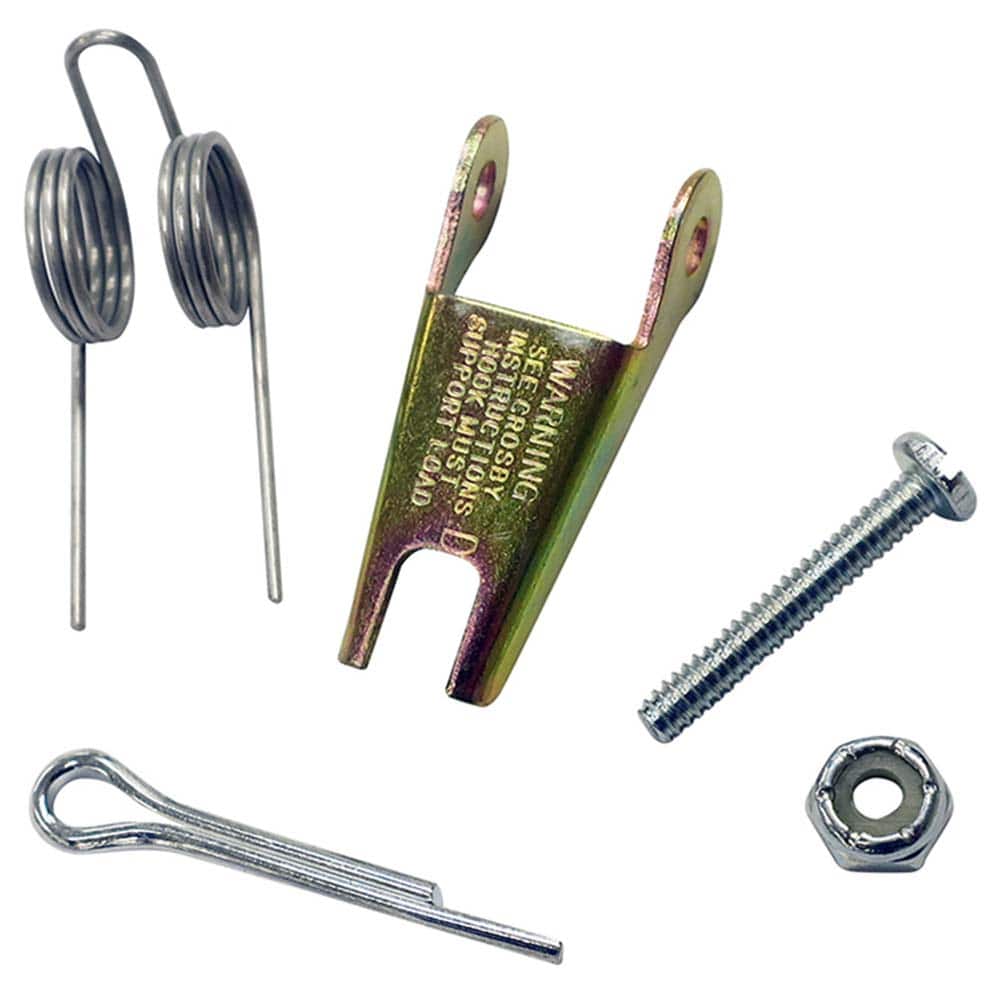 Crosby - Hook Accessories; Type: Latch Kit - Exact Tool & Supply
