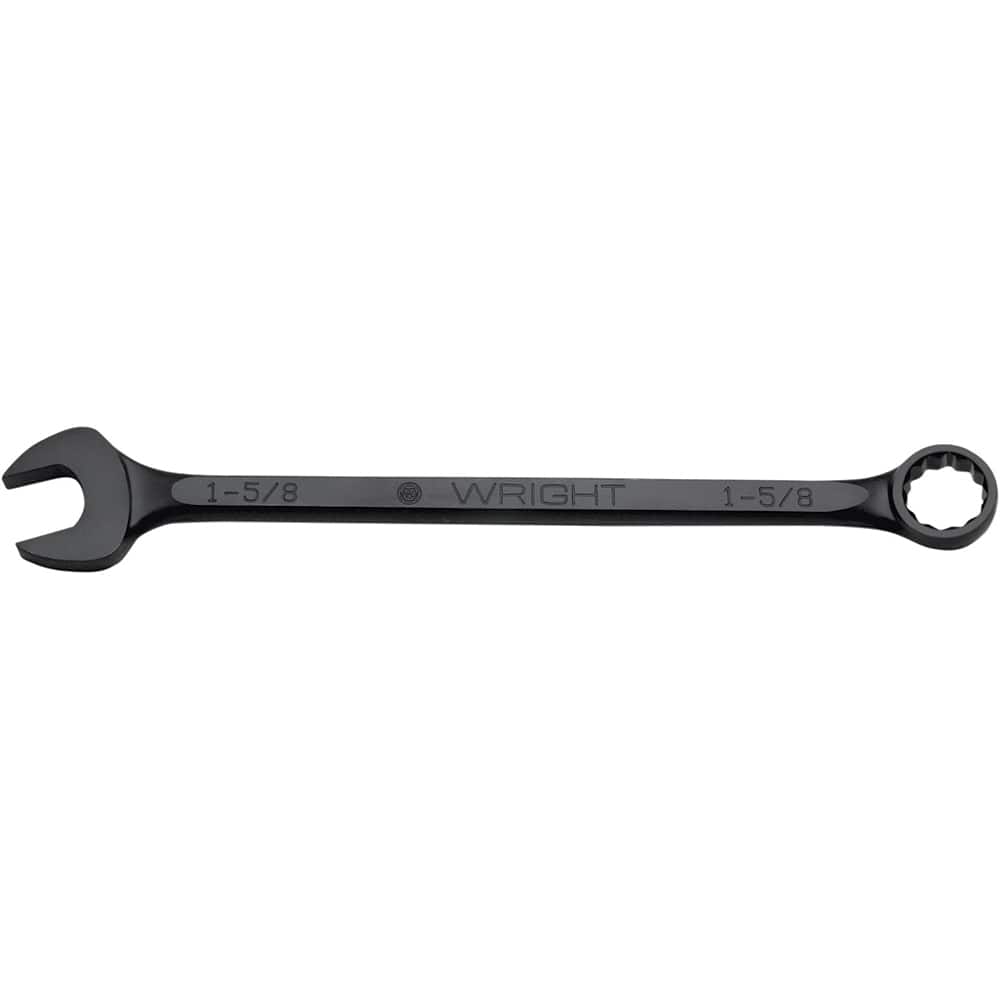 Wright Tool & Forge - Combination Wrenches; Type: Combination Wrench ; Tool Type: SAE ; Size (Inch): 3-1/8 ; Number of Points: 12 ; Finish/Coating: Black Industrial ; Material: Alloy Steel - Exact Tool & Supply