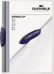 DURABLE - 11" Long x 8" Wide Report Cover - Clear - Exact Tool & Supply