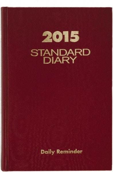 AT-A-GLANCE - 201 Sheet, 5 x 7-1/2", Composition Book - Red - Exact Tool & Supply