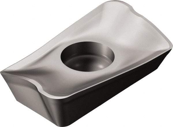 Sandvik Coromant - R39011T308E PL Grade 1130 Carbide Milling Insert - AlTiCrN Finish, 3.97mm Thick, 0.8mm Corner Radius - Exact Tool & Supply