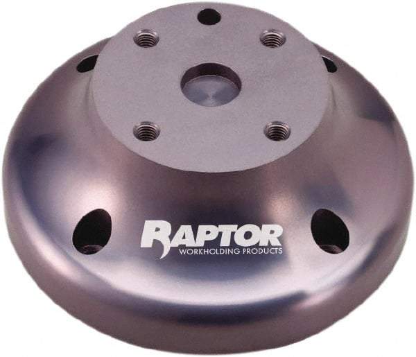 Raptor Workholding - 8.96" Jaw Width, 3.494" High Riser - For Use with 4 & 5 Axis Workholding Systems - Exact Tool & Supply