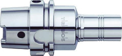 Schunk - HSK63A Taper Shank 8mm Hole End Mill Holder/Adapter - 13mm Nose Diam, 80mm Projection, Through Coolant - Exact Tool & Supply